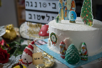 Festive birthday table decoration- Israel