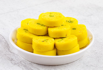 Indian Sweet Food Kesar Peda Also Know as Kesar Mawa Peda, Saffron Sweet, Saffron Peda, Pedha, Pera or Peday is a Saffron Flavoured Soft, Dense Sweet That is Specially Made During Festivals