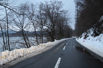 冬, 雪, 道, 風景, 寒い, 木, 森, 自然, 白, 霜, こおり, 季節, 空, 木,...