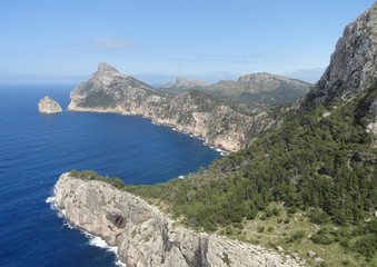 Cape Formentor peninsula on Mallorca island - Spain