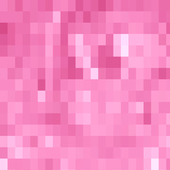 Pink and white mosaic tile abstract background