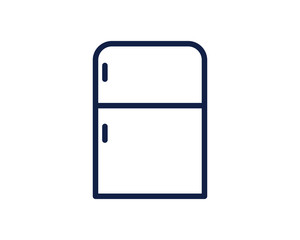 freezer line icon illustration vector , freezer line icon illustration design