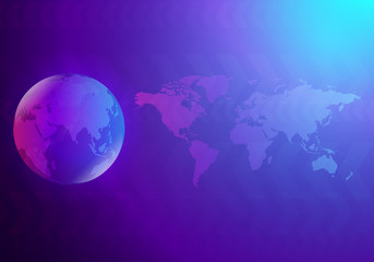 Hi-tech technology concept, abstract background.