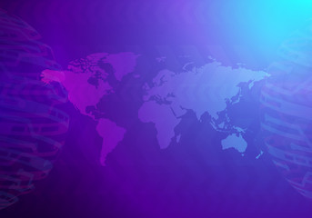 Obraz premium Koncepcja technologii Hi-Tech, abstrakcyjne tło.