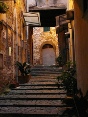 view of cori lazio italy