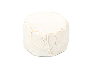 Brie cheese isolated