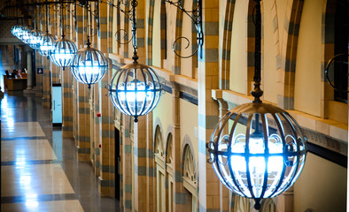 Old style beautiful series of Lights in Cages