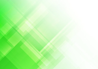 Fototapeta na wymiar Abstract square shapes green background