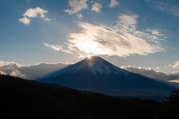 ダイヤモンド富士
