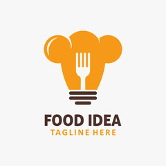 Food idea logo design