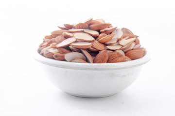 almond in bowl