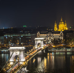 Fototapeta na wymiar View from Buda castle