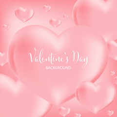 Valentine's Day background.