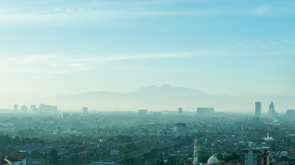 Jakarta beautiful skyline