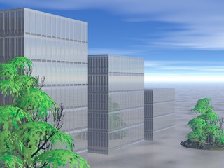 palazzi in contesto urbano