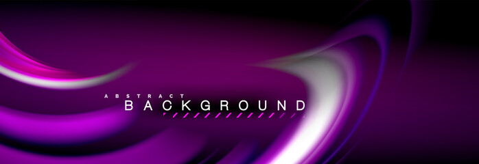 Blurred fluid colors background, abstract waves lines, mixing colours with light effects on light backdrop. Vector artistic illustration for presentation, app wallpaper, banner or posters