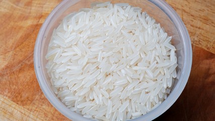 Rice white befor cooking 