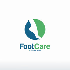 Foot Care logo designs concept vector, Iconic Foot Logo designs template