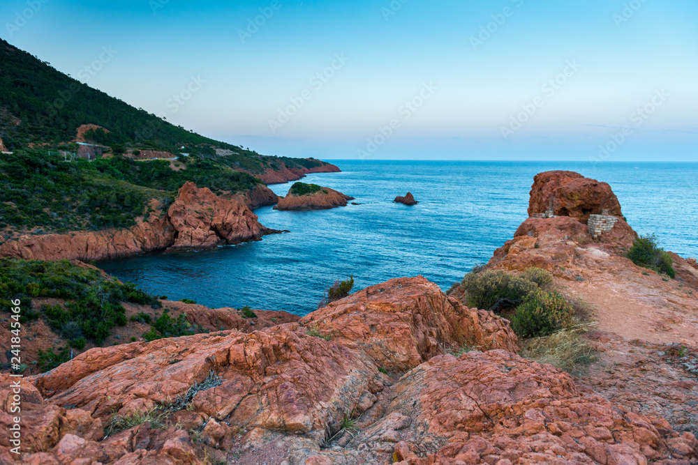 Wall mural esterel massif in south france