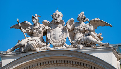 Obraz premium Dachszenerie Wien