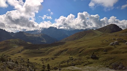 An amazing caption of the mountains in Trentino, with a great views to the dolomites of Brenta in summer days