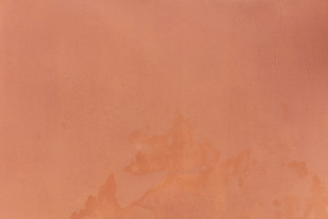 Orange color, stucco painted wall texture grunge background