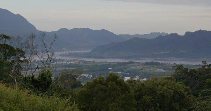 Beautiful countryside in Taitung
