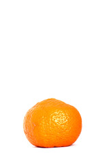 fresh mandarin on white background