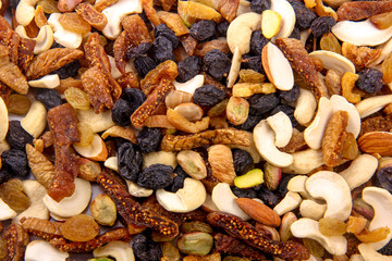 mix dry fruits in bowl