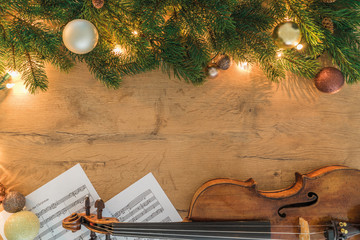Weihnachtliche Violine