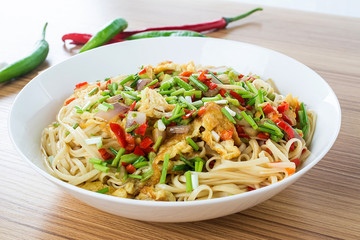 Chinese fried noodles