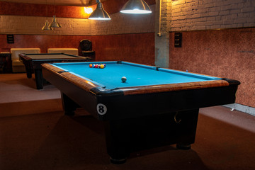 Billiard Balls and Table