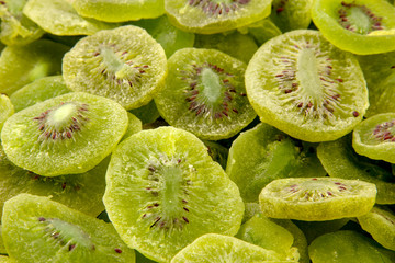 Fototapeta na wymiar dry kiwi fruit 