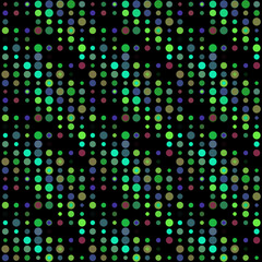 Obraz premium Seamless abstract pattern background with a variety of colored circles.