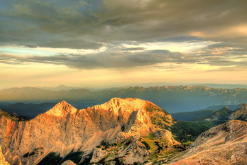 Slovenian magnificent Alps