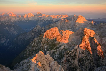 Slovenian magnificent Alps