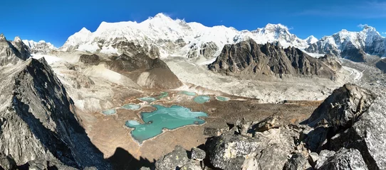 Cercles muraux Cho Oyu Mount Cho Oyu, Nepal himalayas mountains panorama