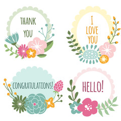 Set of Natural Herbal frames