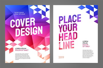 Fototapeta premium Layout poster template design for sport event, tournament, championship or ice hockey. Slovakia 2019.