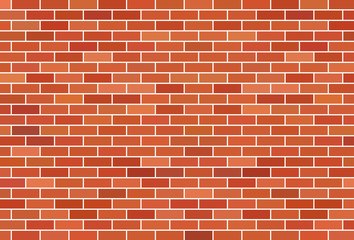 Obraz premium Brown brick wall background