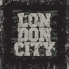 T-shirt  London, long island, sport design, London fashion
