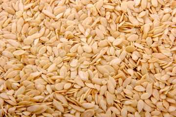 pumpkin seeds in bowl