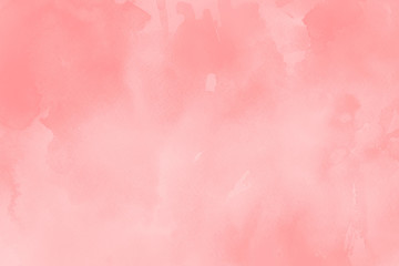 Red ink and watercolor textures on white paper background. Paint leaks and ombre effects. Hand painted abstract image.