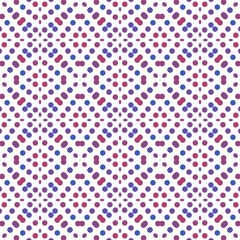Seamless abstract pattern background with a variety of colored circles.