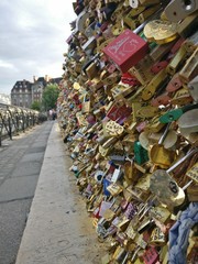 locks on the bridge