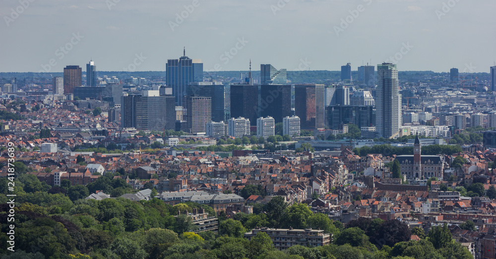 Wall mural Brussels High Rises