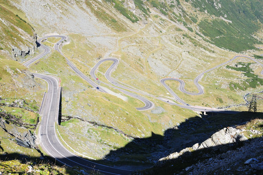 Transfăgărășan; Transfogarascher Hochstra&szlig;e; Rum&auml;nien; Romania