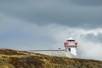 Kilcredaun Lighthouse - obrazy, fototapety, plakaty