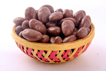 chocolate almond inbowl