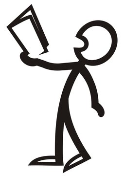Opera singer, vector icon, black silhouette of man	
